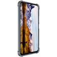 IMAK case for Xiaomi Redmi 12 4G, Dropproof, transparent / black
