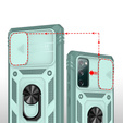 Case for Samsung Galaxy S20 FE, CamShield Slide, green