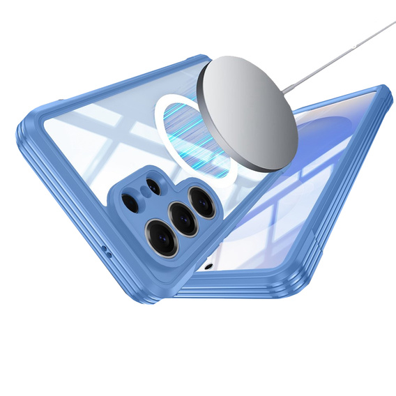 Shockproof case with glass, for MagSafe for Samsung Galaxy S26 Ultra