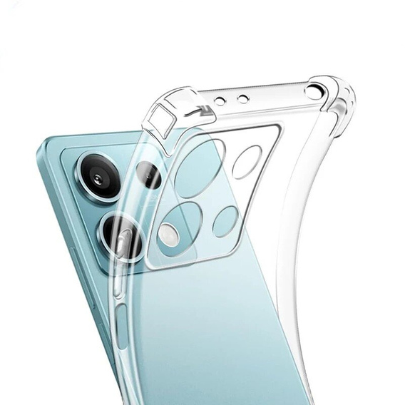 Case for Xiaomi Redmi Note 13 5G, Dropproof, transparent
