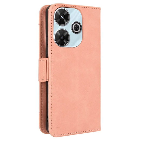Flip case for Xiaomi Redmi 13, Card Slot, pink