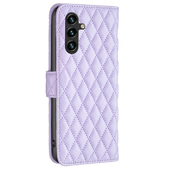 Flip case for Samsung Galaxy A15, Wallet, BINFEN COLOR, purple