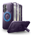 Armored case for Samsung Galaxy S25+ Plus, Dexnor CamProtect MagSafe, purple (Two frames)