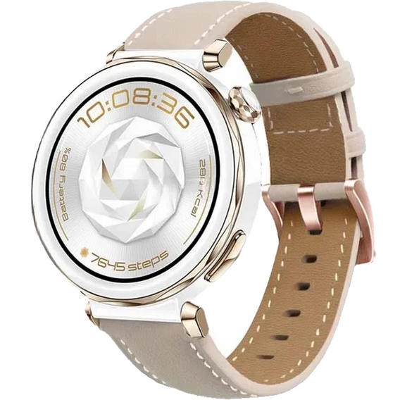 Leather Belt for Samsung Galaxy Watch 42mm - Beige