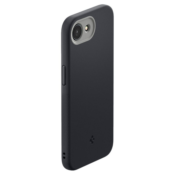 Spigen case for iPhone 16E, Nano Pop MagSafe, black + 9H tempered glass