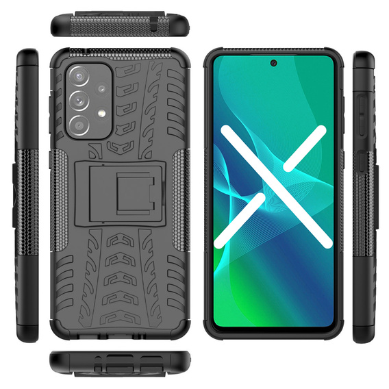 Case for Samsung Galaxy A33 5G, Tire Armor, black