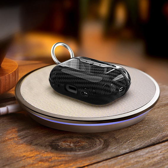 Carbon fibre textured TPU case for AirPods Pro 3