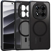 Case for Xiaomi Redmi Note 14 Pro 5G / Xiaomi Poco X7 5G, for MagSafe, ERBORD Matt Case, black