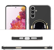 Case for Samsung Galaxy A36 5G, Astronaut, black