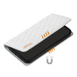 Flip case for Samsung Galaxy A54 5G, Wallet, BINFEN COLOR, white