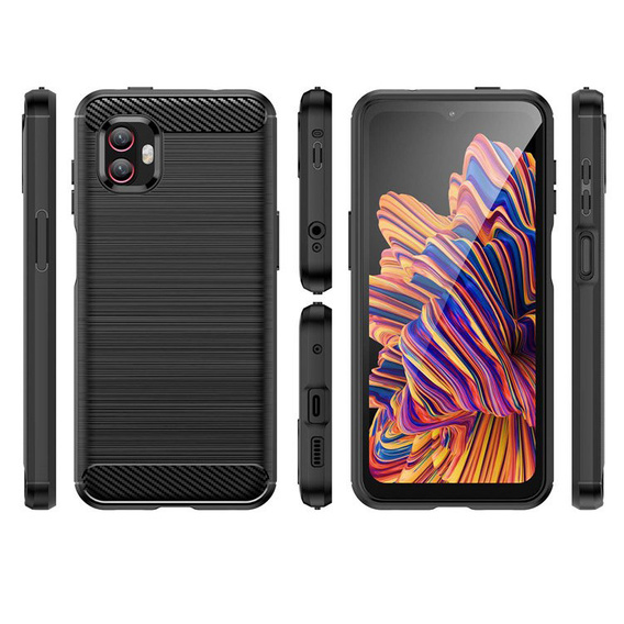 Case for Samsung Galaxy Xcover 6 Pro 5G, Carbon, black