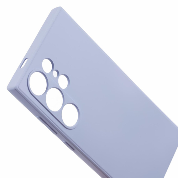 Case for Samsung Galaxy S24 Ultra, Silicone Lite, purple
