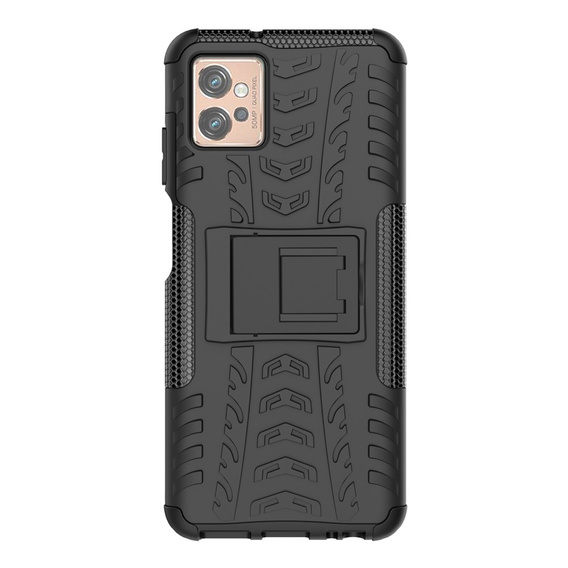 Case for Motorola Moto G32, Tire Armor, black