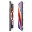 Spigen MagSafe Case for Google Pixel 9A, Ultra Hybrid, transparent / white + 9H Tempered Glass