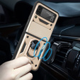Case for Samsung Galaxy Z Flip3 5G, CamShield Slide, gold