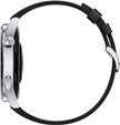Universal Leather Strap for watches with a 22 mm strap width, black