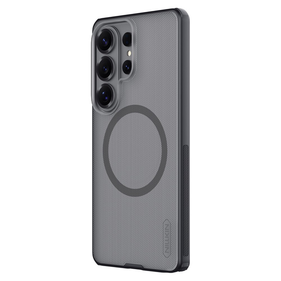 Nillkin Frosted Shield Pro MagSafe case for Samsung Galaxy S26 Ultra, transparent/black