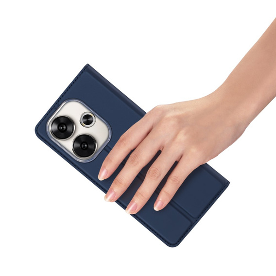 Dux Ducis Case for Xiaomi Poco F6, Skinpro, dark blue