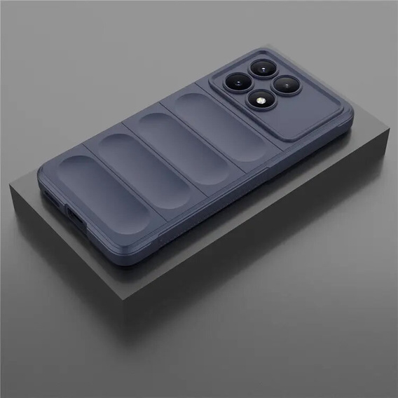 Case for Xiaomi Poco F6 Pro, Gaming Shockproof, dark blue