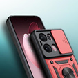 Case for Oppo Reno 13 Pro, CamShield Slide, red