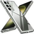 Case for Samsung Galaxy S23 Ultra, Premium Armor Slim, transparent