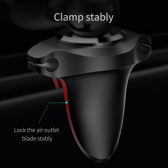 Baseus Magnetic Air Vent Car Mount - Black
