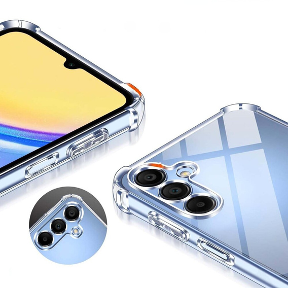 Case for Samsung Galaxy A35 5G, Dropproof, transparent