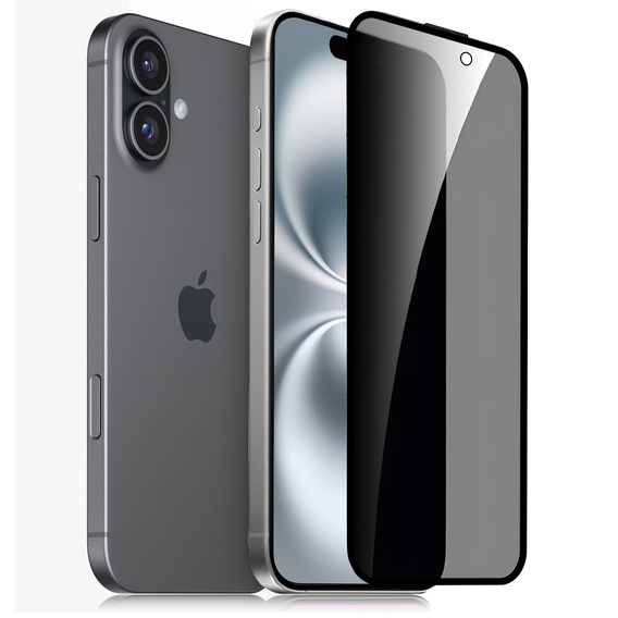IMAK Privacy Tempered Glass for iPhone 16