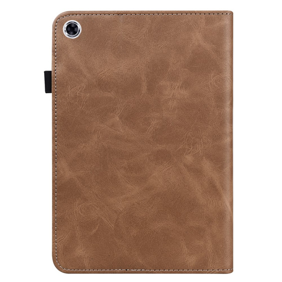Case for Samsung Galaxy Tab A9+, Butterfly, brown