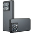 Case for Xiaomi 14T, Fusion Hybrid, transparent / black