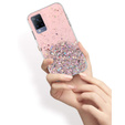 Case for Vivo V21 5G, Glittery, pink