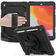 Armored Case for iPad 10.2" 2021/2020/2019 (9/8/7 gen.), protective 360 with stylus slot, black