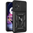 Case for Motorola Moto G54 5G, CamShield Slide, black