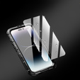 IP68 Waterproof Case for iPhone 15 Pro Max, SHELLBOX MagSafe, black