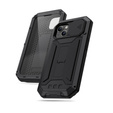 Case for iPhone 13 Mini, R-JUST CamShield Slide, armoured, black