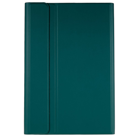Case + keyboard Lenovo Tab M10 Plus Gen 3 TB-125F TB-128F, dark green