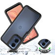 Case for Motorola Moto E14 / G24 / G04, Shockproof, with film, black