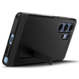 Spigen case for Samsung Galaxy S25 Ultra, Tough Armor Mag MagSafe, black + 9H Tempered Glass