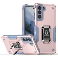 Case for Samsung Galaxy S21 FE, Dual-Layer Armor, pink