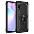 Armor Case for Xiaomi Redmi 9A, Nox Case Ring, black