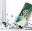 Case for Samsung Galaxy Z Flip7 FE / Z Flip6, Electro Ring, green
