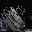 Case for Samsung Galaxy A36, Military MagSafe, black