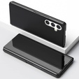 Case for Samsung Galaxy A54, Clear View, black