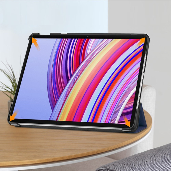 Case for Xiaomi Redmi Pad Pro / Xiaomi Poco Pad, Smartcase, dark blue