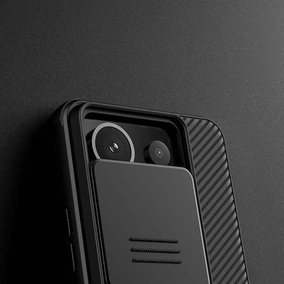 Case for Xiaomi Redmi Note 13 Pro 5G / Poco X6 5G, Armored Nillkin, CamShield Pro, black