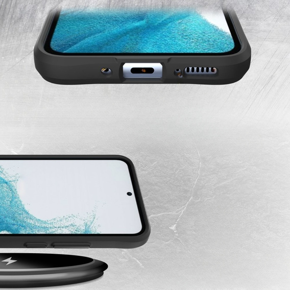 Case for Samsung Galaxy A54 5G, Fusion Hybrid, transparent / black