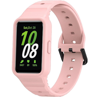 Silicone Strap with Case for Samsung Galaxy Fit 3