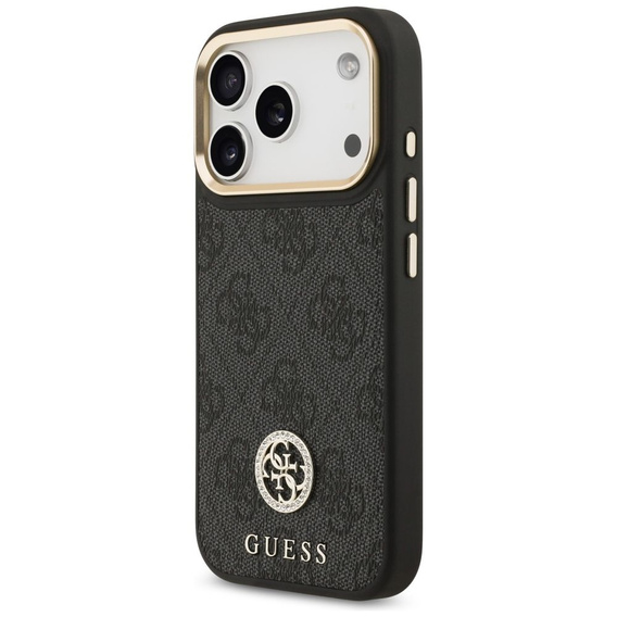 GUESS 4G Strass Logo MagSafe Case for iPhone 17 Pro