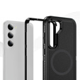 Case with frame for Samsung Galaxy S23 FE, for MagSafe, black