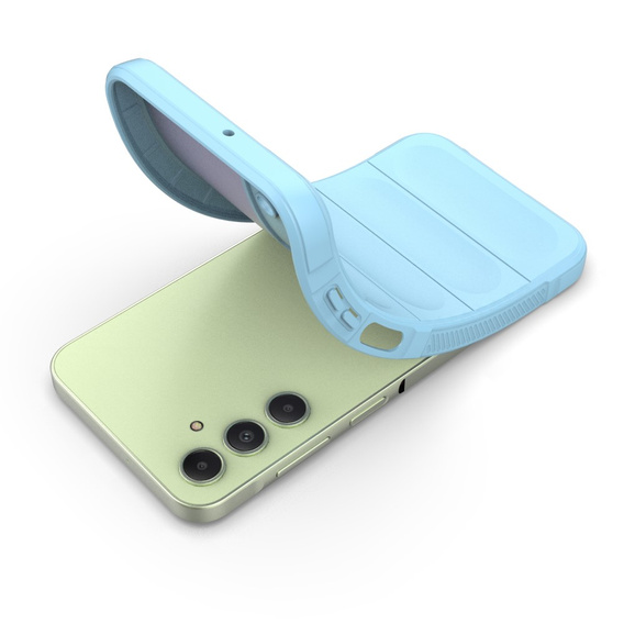 Case for Samsung Galaxy A25 5G, Gaming Shockproof, blue + 9H glass